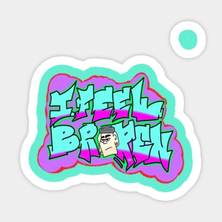 ifeel broken Sticker